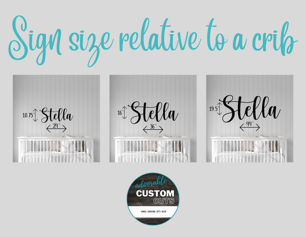 Name Cutout - Single Name