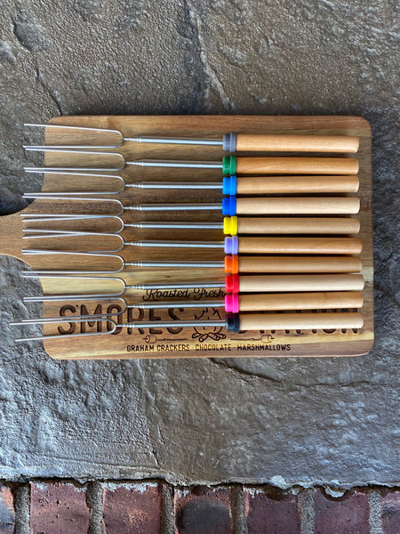 Laser Engraved S'more Stick