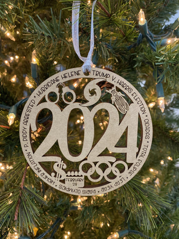 2024 Events Ornament