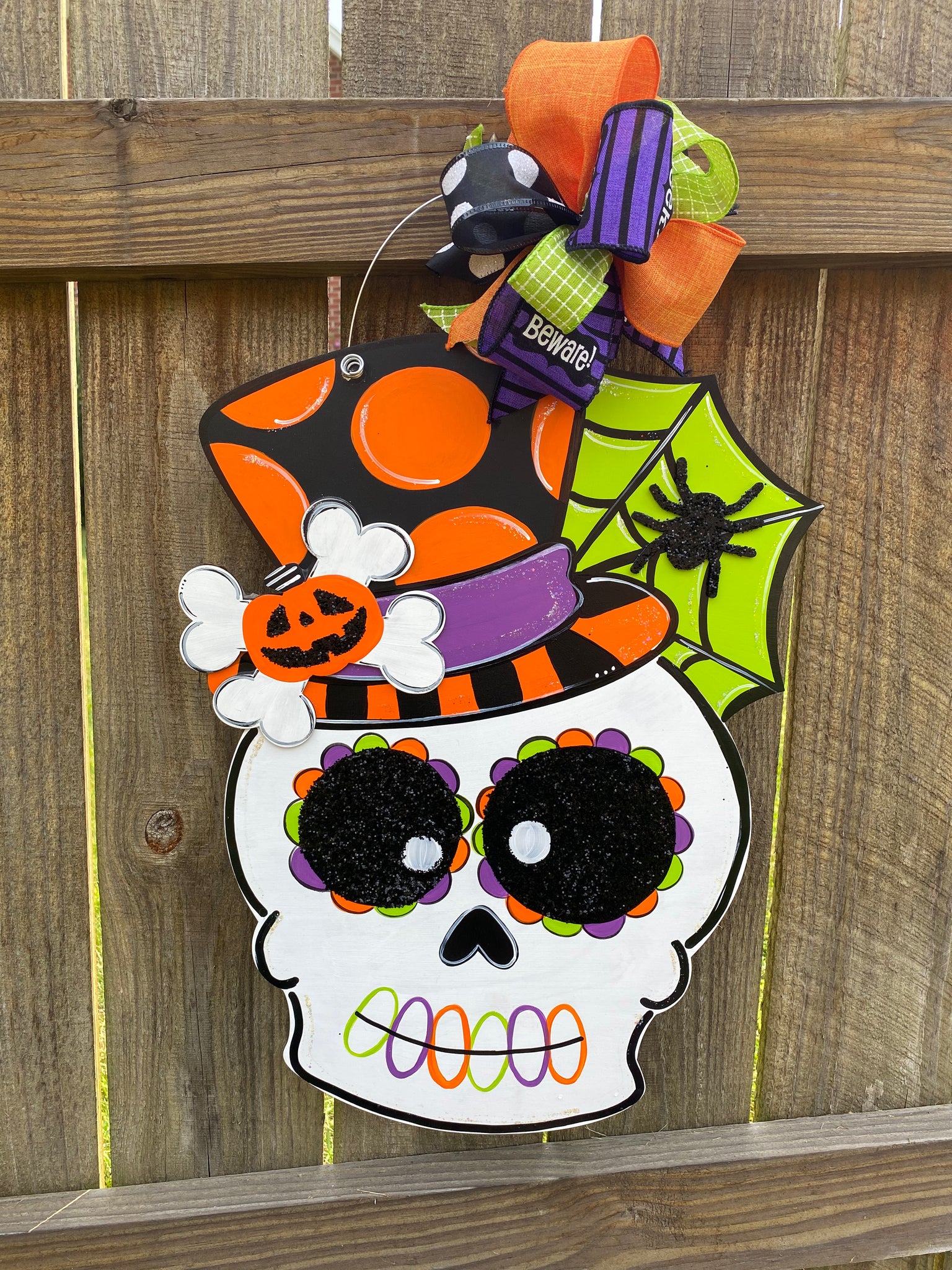 Halloween Skeleton with Hat