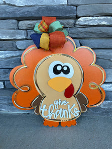 Give Thanks Door Hanger