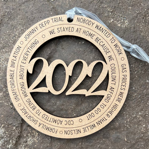 2022 Events Ornament
